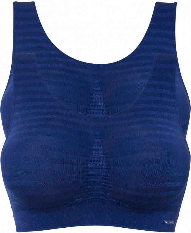 bonprix Feel Comfort naadloze bralette(set van 2 )