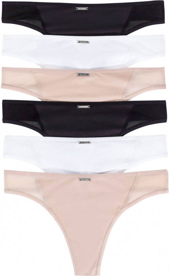 bonprix Feel Comfort string van microvezel(set van 6 )