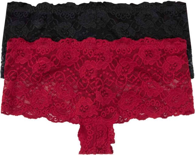 bonprix Hipster met kant(set van 2 )