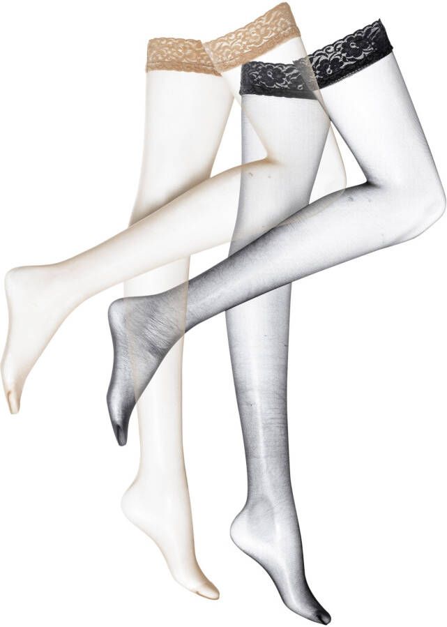 bonprix Hold up panty 20 den(set van 2 )