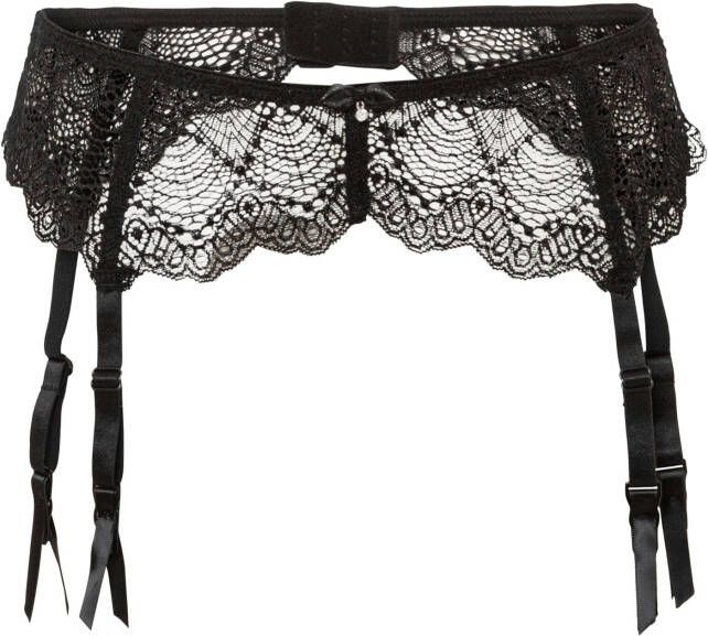 BODYFLIRT Jarretelgordel, zwart, 90% polyamide, 10% elastan