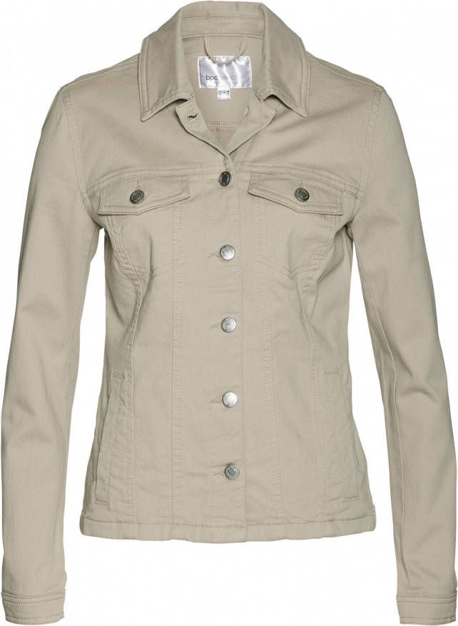 bpc selection Jas, sand, 97% katoen, 3% elastan