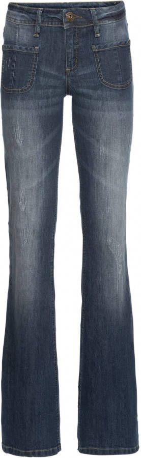 RAINBOW Jeans bootcut, dark denim