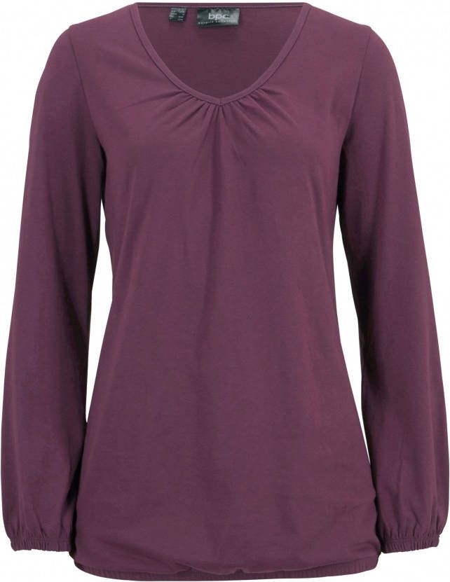 bonprix Katoenen longsleeve met elastiek