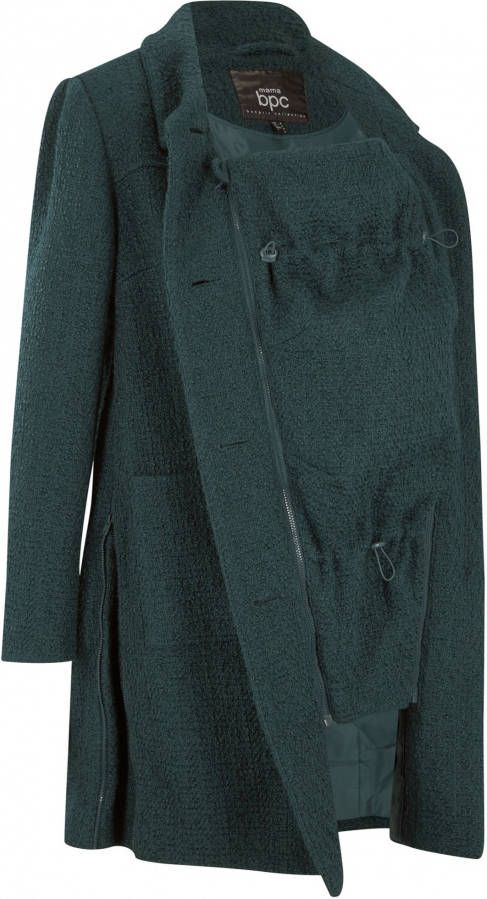 bonprix Lange zwangerschapsjas/draagjas van bouclé