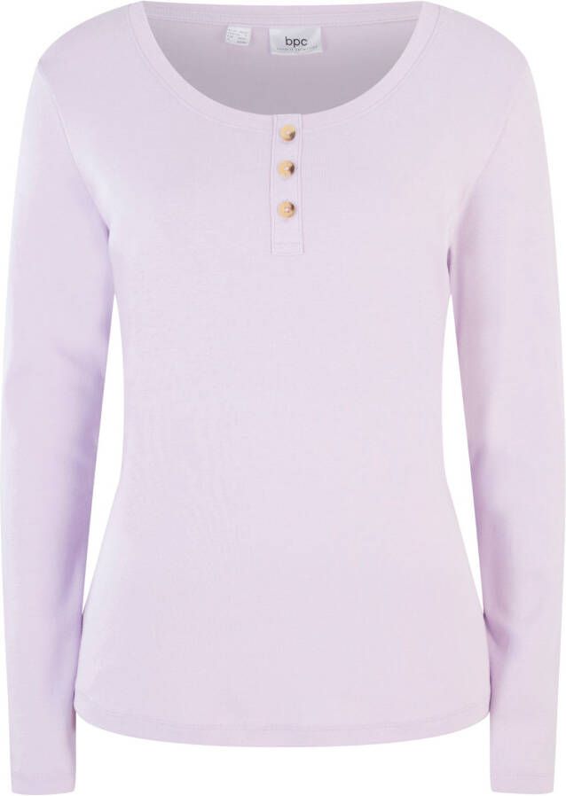 bonprix Longsleeve met ronde hals