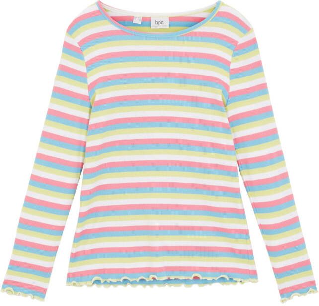 bonprix Meisjes geribd shirt van biologisch katoen