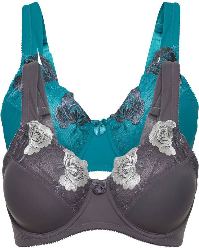 bonprix Minimizer bh met beugels(set van 2)en gerecycled polyamide