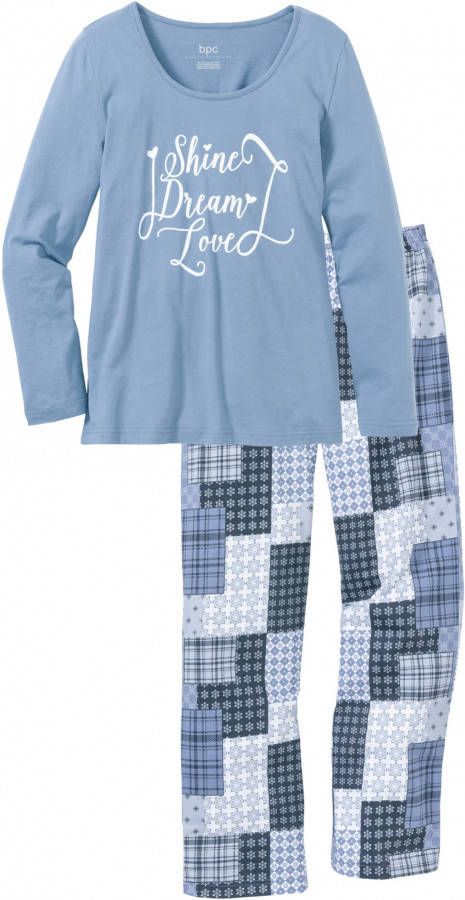 bpc bonprix collection Pyjama van biologisch katoen (2-dlg. set)