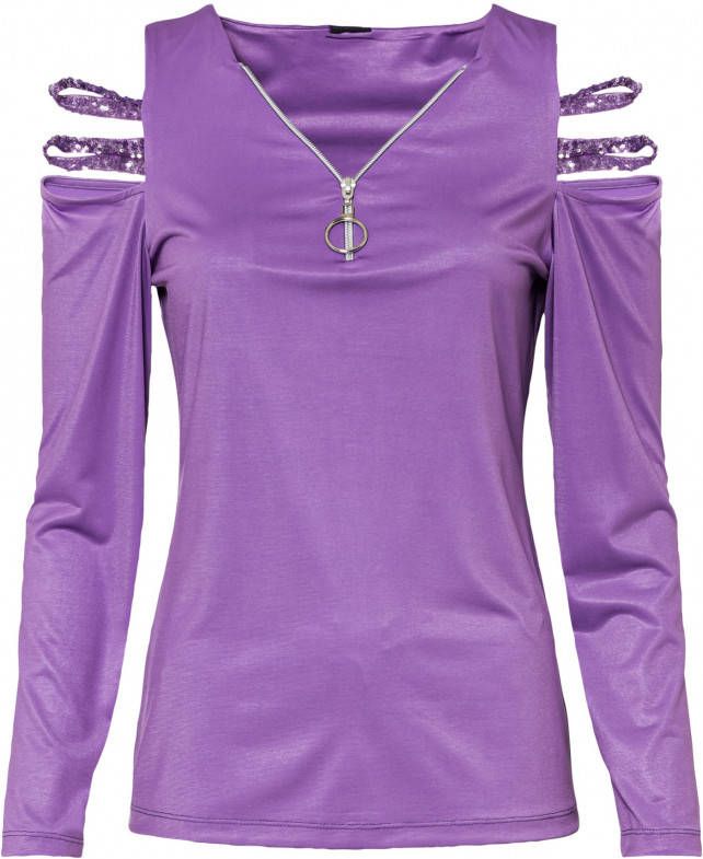 bonprix Shirt met cut outs