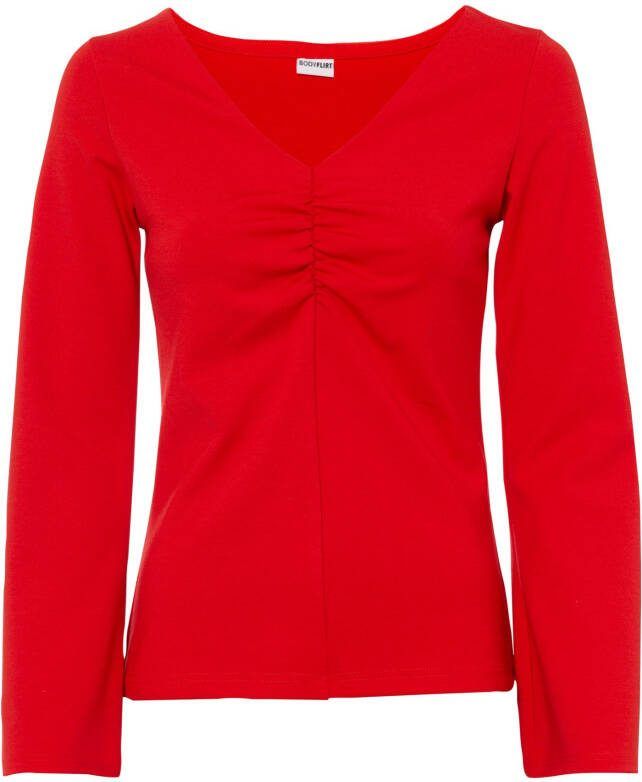 bonprix Shirt met hartvormige halslijn