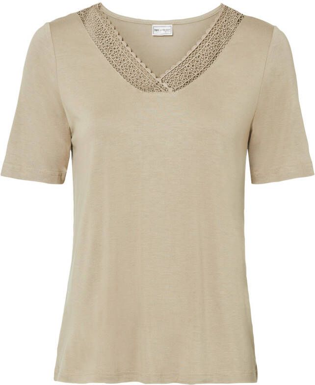 bonprix Shirt met kant