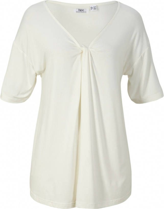 bonprix Shirt met knoopdetail