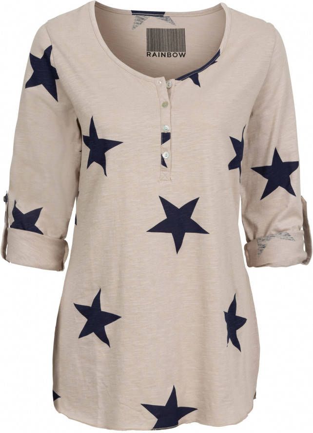 bonprix Shirt met sterrenprint