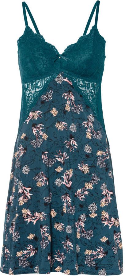 bonprix Slipdress met gerecycled polyamide