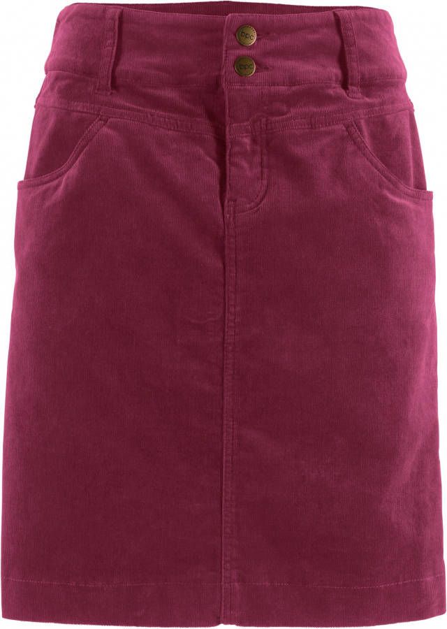 bonprix Stretch corduroy rok