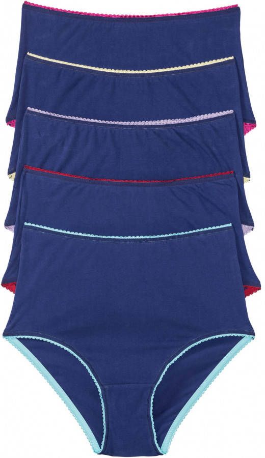 bpc selection Tailleslip (set van 5), blauw/multicolor