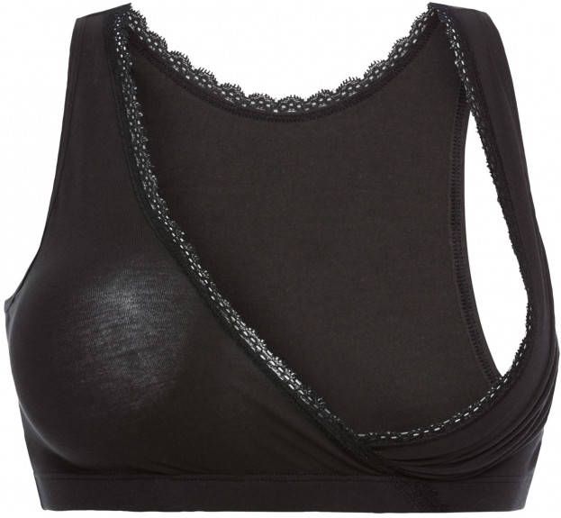 bpc bonprix collection Nice Size Voedingsbralette met biologisch katoen, zwart