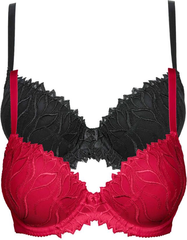 bonprix Voorgevormde bh met beugels(set van 2 )