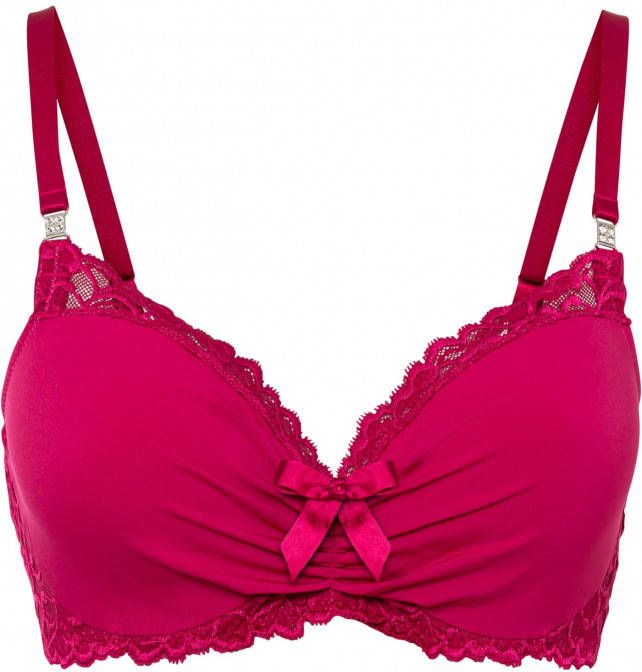 bonprix Voorgevormde bh met glittersteentjes