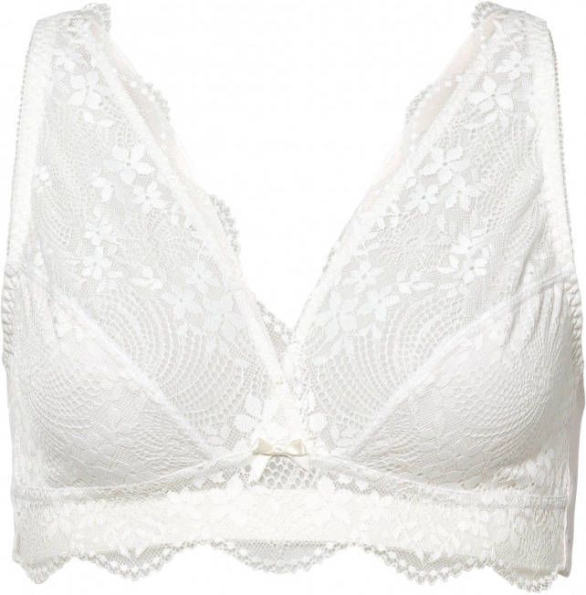 bonprix Bralette zonder beugels met biologisch katoen en gerecycled materiaal