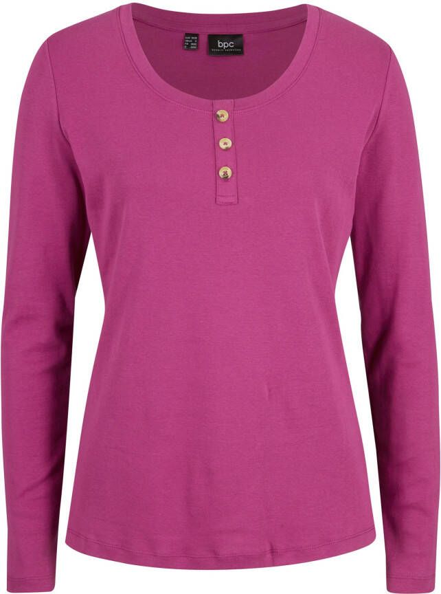bonprix Longsleeve met ronde hals
