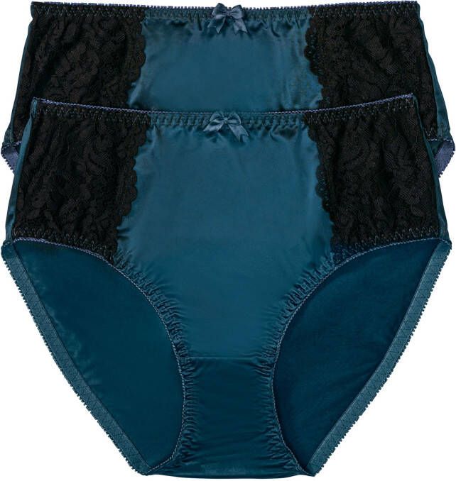 bonprix Maxislip met glanzend materiaal(set van 2 )