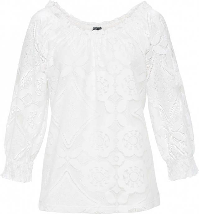 bonprix Shirt met kant