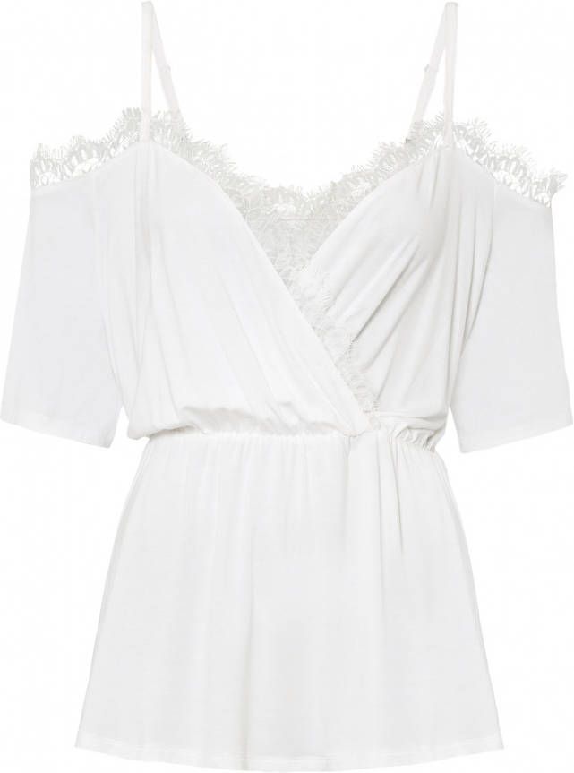 bonprix Shirt met kant