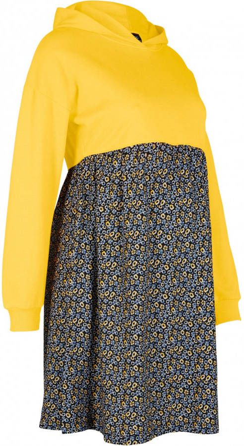 bonprix Sweat zwangerschapsjurk met geweven inzet