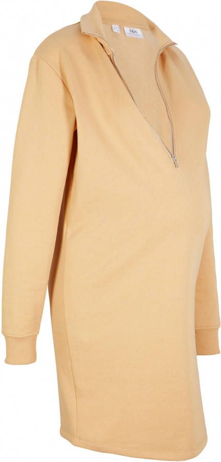 bonprix Sweat zwangerschapsjurk/voedingsjurk met schipperskraag