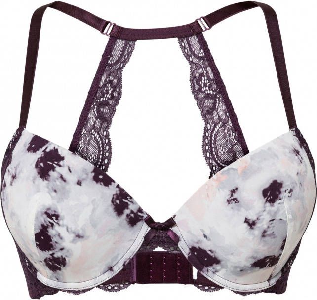 bonprix Voorgevormde bh met beugels, print en gerecycled materiaal