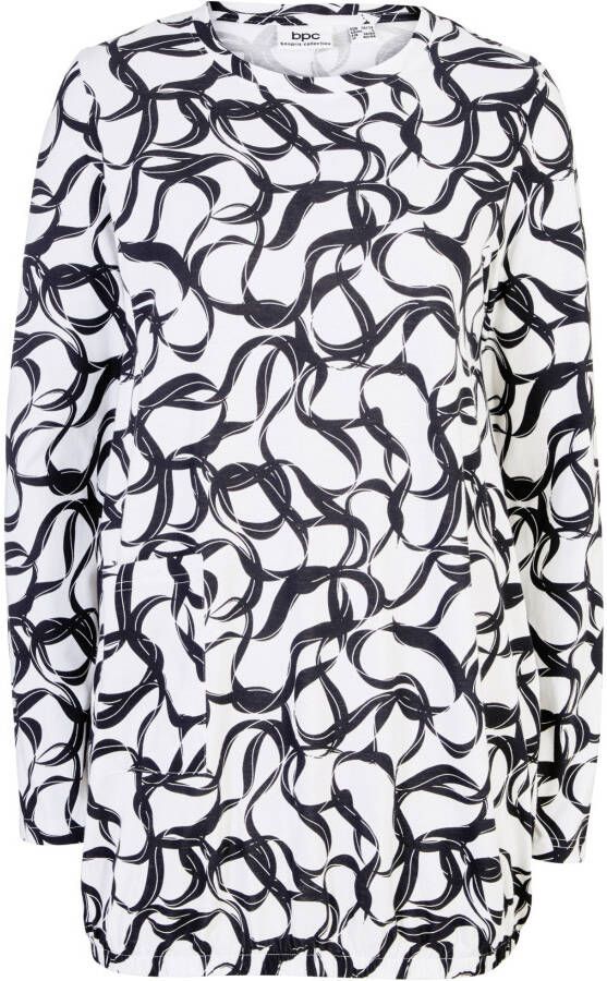 bonprix Wijd shirt met zakje voorop, O lijn