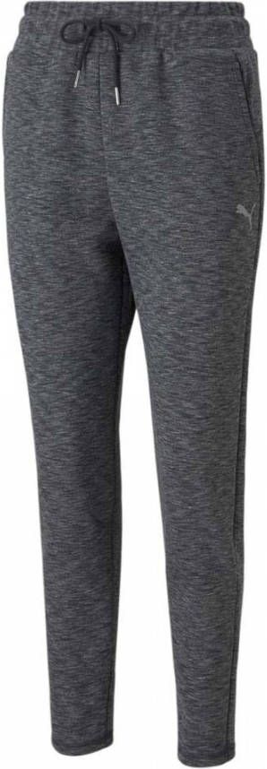 PUMA Evostripe Sweat Trainingsbroek Dames Donkergrijs Zwart