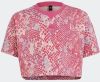 Adidas Future Icons Allover Print Basisschool T Shirts online kopen
