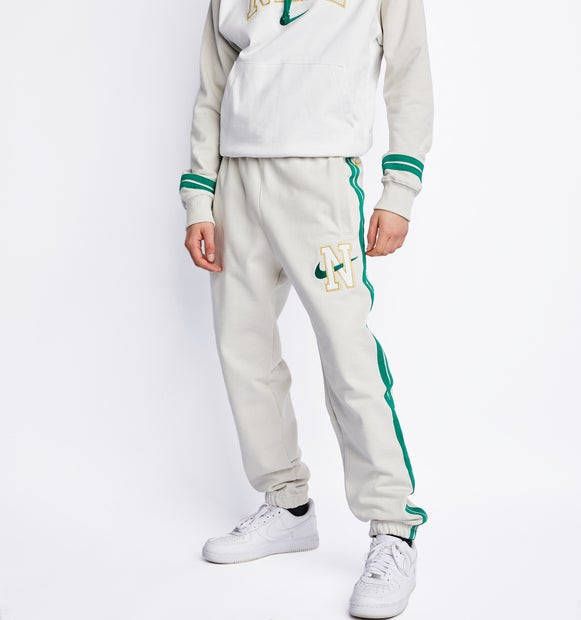 Nike Retro Cuffed Pant Heren Broeken Beige 100% Katoen