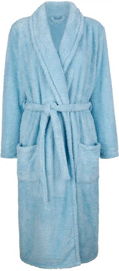 harmony Badjas van zachte fleece Turquoise