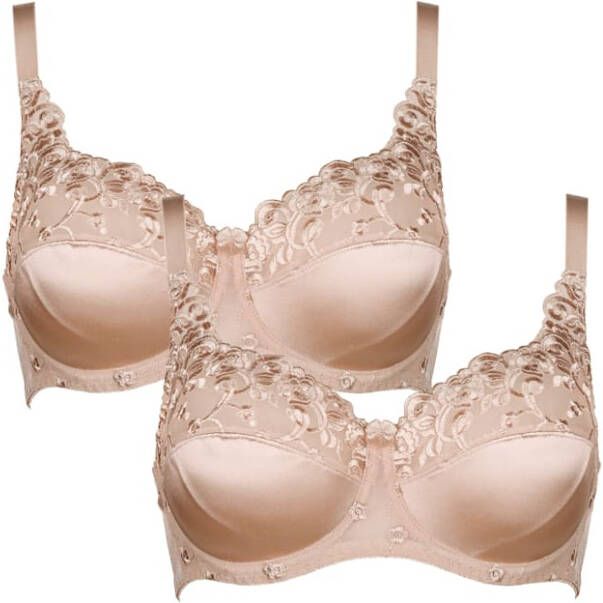 Naturana Beugel bh met kant Nude