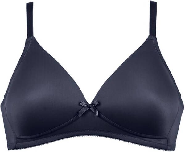 T shirtbeha zonder beugel in marine van Naturana