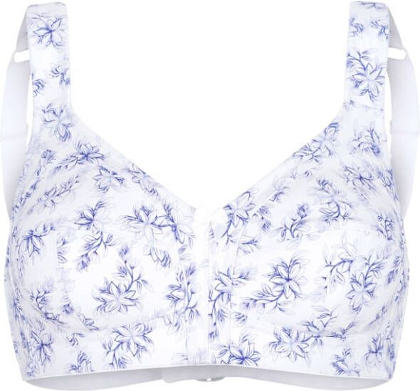Susa Bh met perfecte pasvorm tot cup G Wit/Royal blue