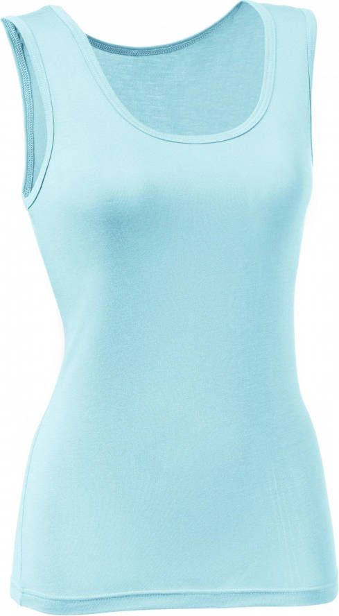Mouwloze top in mint van wäschepur
