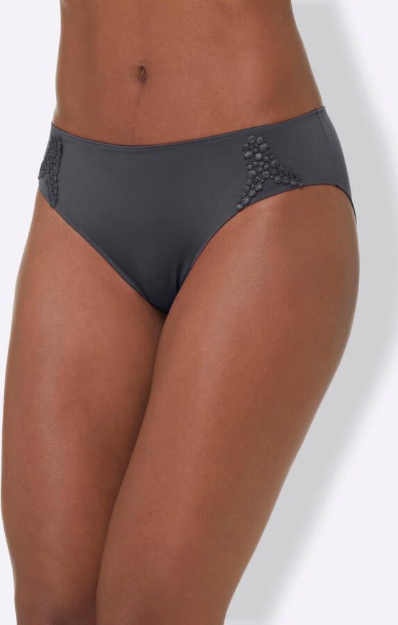 Slip in antraciet van Viania