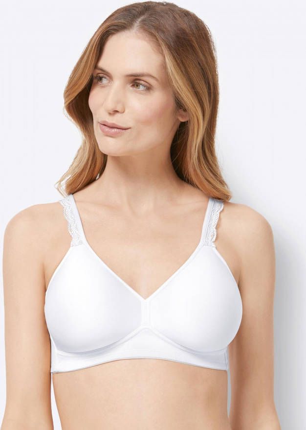 T shirtbeha zonder beugel in wit van Sassa