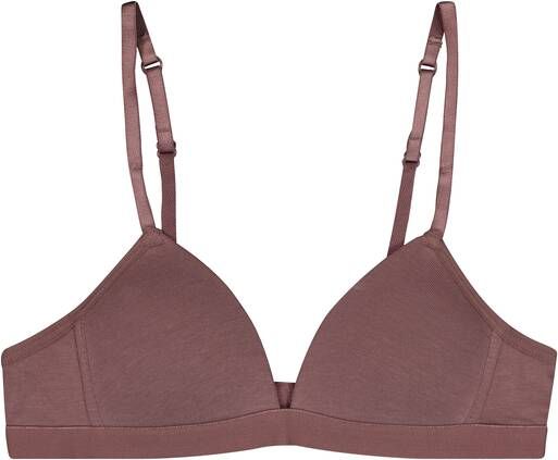 HEMA Voorgevormde Tiener Bh Zonder Beugel Mauve(mauve )