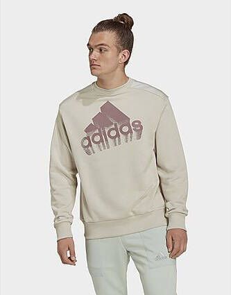 Adidas Essentials Brand Love Sweatshirt(Uniseks) Aluminium/Purple Dames