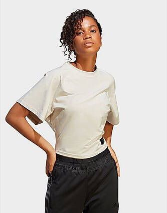 Adidas Holidayz Loose T shirt Aluminium Dames