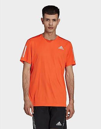 Adidas Own the Run T shirt Semi Impact Orange/Reflective Silver Heren