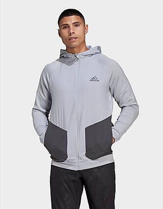 Adidas Training Ritshoodie Halo Silver Heren