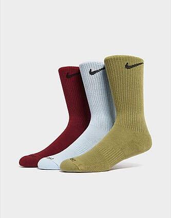 Nike Everyday Plus Cushioned Crew Socks(3 Pack) Multi Dames