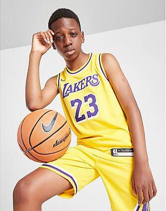Nike NBA LA Lakers James #23 Shirt Junior Yellow Kind